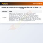 Roundup - AJ Antunes 7000652 Toaster Relay Kit with 1-7/8" MT Center, 1-3/4" x 2-1/4"