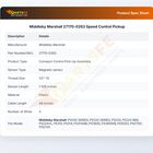Middleby Marshall 27170-0263 Oven Conveyor Speed Control Pickup Assembly