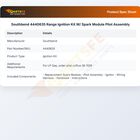 Southbend 4440635 Range Ignition Kit W/ Spark Module Pilot Assembly