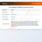 Pitco 60125202-CL Gas Valve LP 10.0" WC BMVR