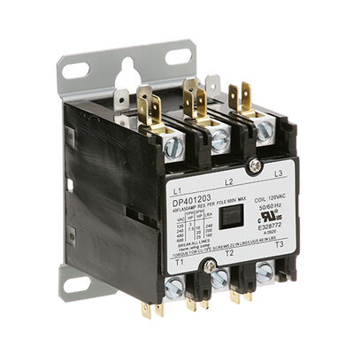 Blickman BLIAT108 3-Pole Contactor, 40 AMP,120V
