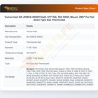 Vulcan Hart 00-413614-00001 Dial2-1/2" DIA, 150-500F, Mount .290" For Flat down Type Gas Thermostat