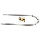 Hobart 426505-18 1/4" X 18 " Flex Tube Kit W/ Fittings for Gas & Pilot Lines,1 Flex Tube, Compression Nuts, 1Male Breakaway Fitting