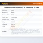 Blodgett 100653 Oven Thermocouple