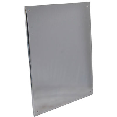 Bobrick B1556 1824 Frameless Mirror, 18X24",S/S