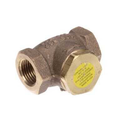Vulcan Hart 00-833648-00002 Kettle Swing Check Valve Brass Finish