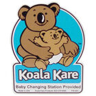 Koala Kare Products 310-28 Restroom Door Label for Baby Changing Stations