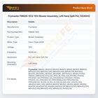 Frymaster FM826-1512 Fryer Blower Assembly 115V 50/60Hz