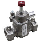 Bakers Pride AS-M1557A Gas Safety Valve TS11 1/2" MPT Gas In/Out 1/4" CCT Pilot Out