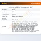 Delfield 2194335 Safety Thermostat 480&deg;F
