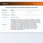 Hoshizaki 32573802 Ice Machine Black Distributor Hose 2000S