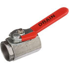 Dean 806-4145 Fryer Drain Valve W/Handle 1-1/4" FPT