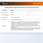 Imperial 28403 3 Spark Outlet Igniter 1/8" Round Recessed Pins