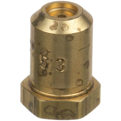 TEC SPOP Brass Hood Orifice 3/8"-27" x 1/2" #53