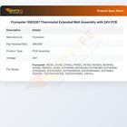 Frymaster 1063287 PCB Thermostat Extended Melt Assembly 24V