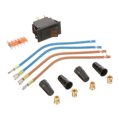 Cres Cor 808-113K Amber Light Switch Kit, 20A, 120V