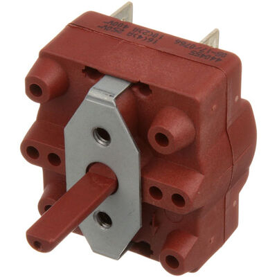 Duke 600541 Oven 3-position Rotary Switch W/6 Term D Stem 20A 120-240V