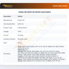 Ember Glo 8425-20 Infinite Heat Switch