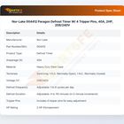 Nor-Lake 004412 Paragon Defrost Timer W/ 4 Tripper Pins 40A 2HP 208/240V