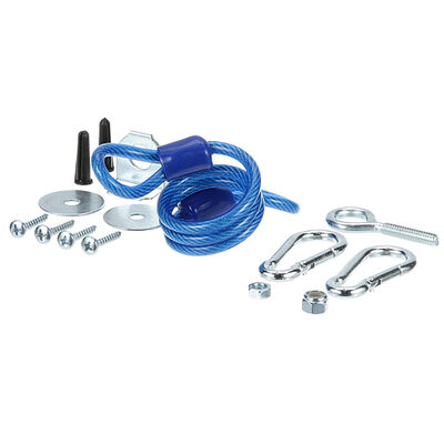 Nieco 9124-D 6" Hose Restraining Device W/ Hardware, 24" Cable