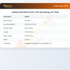Jackson 5700-003-32-85 Dishmachine Door Spring Avenger Series