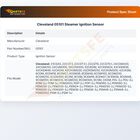Cleveland 05101 Convection Steamer Ignitor Electrode