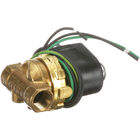 Hobart 857443-00001 Steamer Solenoid Valve W/ 18" Coil Wire Leads 1/2" FPT