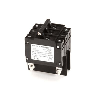 Garland 4532382 Clamshell Grill Circuit Breaker 3-Pole 60A