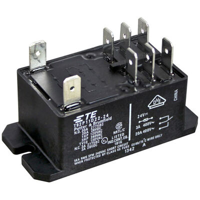 Frymaster 8074482 2-Pole 30A 24V Coil Relay DPDT