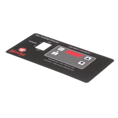 Henny Penny 61511 Warmer Control Panel Decal BW-4/6/8 Wendy's