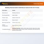 Middleby Marshall 28021-0048 Blower Switch Kit W/ 7/8" Fit Hole