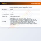 Blodgett BL8584 Ovenball Plunger Door Catch