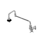 T&S Brass B-0592 Splash-Mount Faucet W/Double-Jointed Spout
