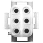 Frymaster FM807-0157 Connector - 6 Pin Male