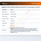 Magikitch'N 4104-0954100 1980 Series Snap Fit 48" Thermocouple, 20-30 MV