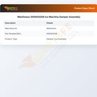 Manitowoc 000002056 Ice Machine Damper Assembly