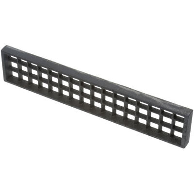 Magikitch'N MK320200338 Cast Iron Bottom Grate,4" X 19-15/16",17 Cross Bars,4 Ribs