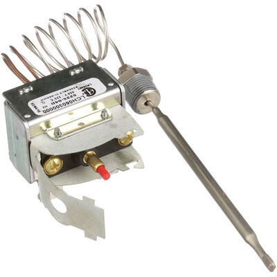 APW 1380500 High-Limit Safety Thermostat 1/4" X 4-7/8" 30" 450&deg;F LCH-58024 Nickel Plated