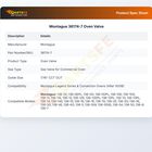 Montague 36174-7 Oven Valve