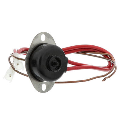 Hobart 271123 Dishwasher Hi-Limit thermostat-O-Disc W/ 18" Copper Sensor Probe 9-1/2" Red Wire Leads & Shielded Pin Connectors