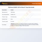 T&S Brass 002987-40 Pre-Rinse 8" Gray Grip Handle