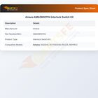 Amana AMA59001114 Interlock Switch Kit