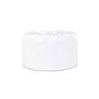 Allpoints 3046WHT Kng Chef Beanie Hat White Mesh Top
