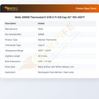 Wells 38968 Thermostat K 3/16 X 11-5/8 Cap 42" 100-450&deg;F