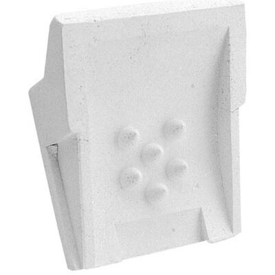 Garland 1292400 Side Deflector Compatible W/ Old Ceramic Target Assemblies,2 Hole Mount