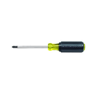 Klein Tools 603-4 Phillips Screwdriver, #2, 4" Length, Round Shank