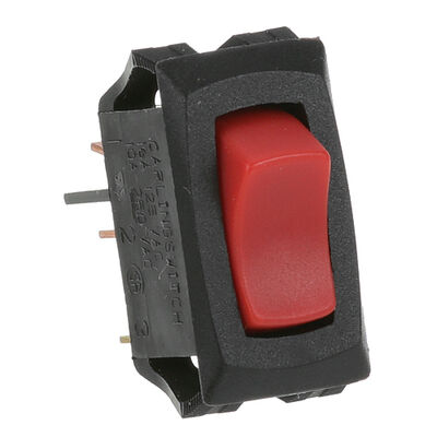 Star Mfg WS-6710-23 SPST Red Lighted Rocker Switch, On/off,  9/16 X 1-1/8