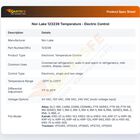 Nor-Lake 123239 Temperature Control Ranco ETC 111000-000