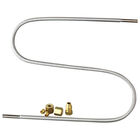 Imperial 37001-24 Flex Tube Kit W/Breakaway Fitting SS 3/16"