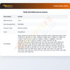 TRUE E831999 Defrost Switch